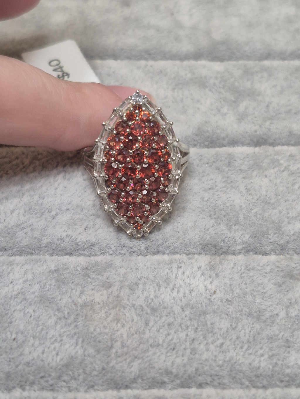 Sterling Silver Womens Ring 40$